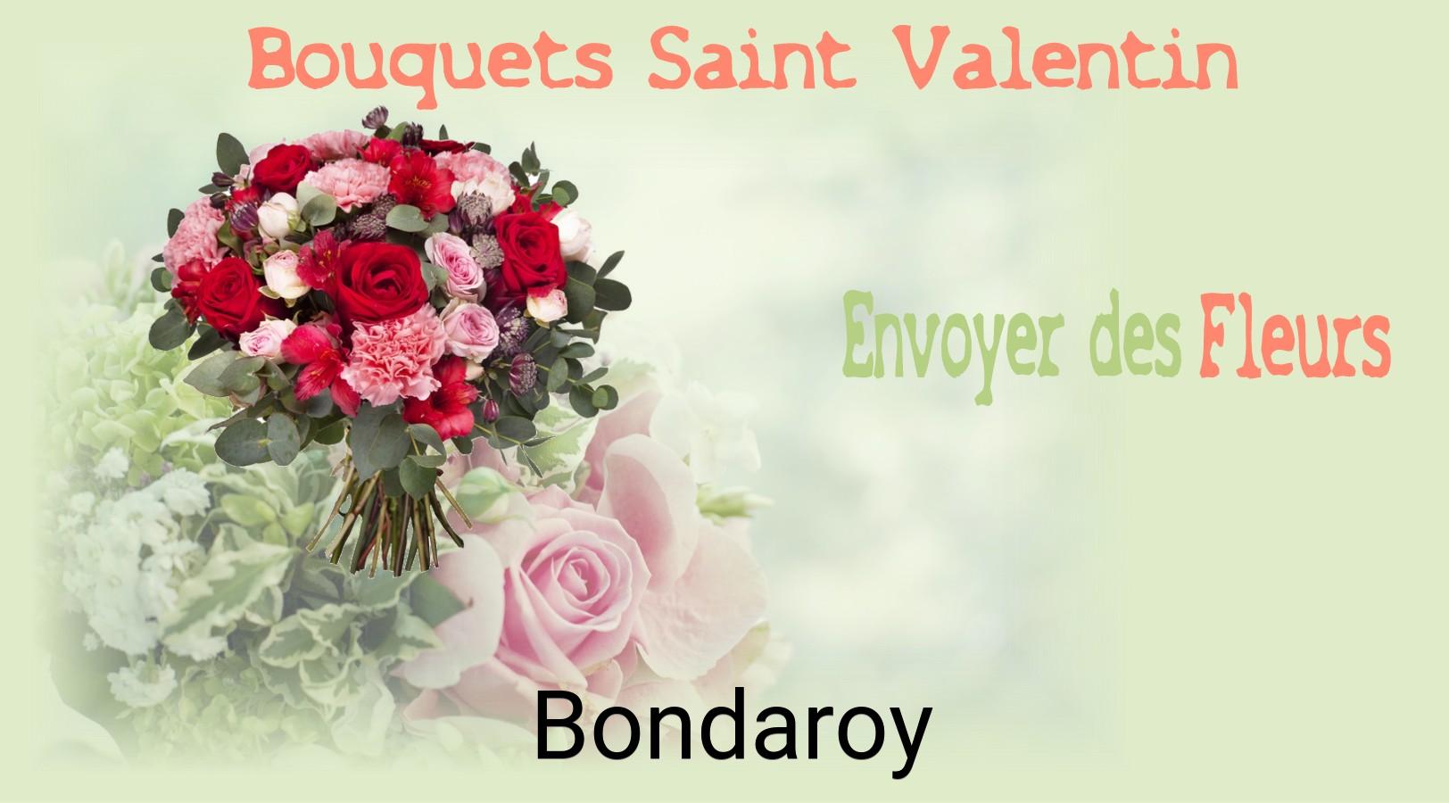 Roses de Saint-Valentin livrées à Bondaroy